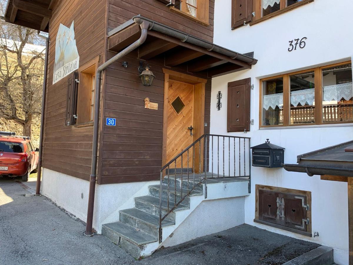 Casa Steilalva - Grosszuegiges Chalet Fuer Erholsamen Familienurlaub Surrein Eksteriør bilde