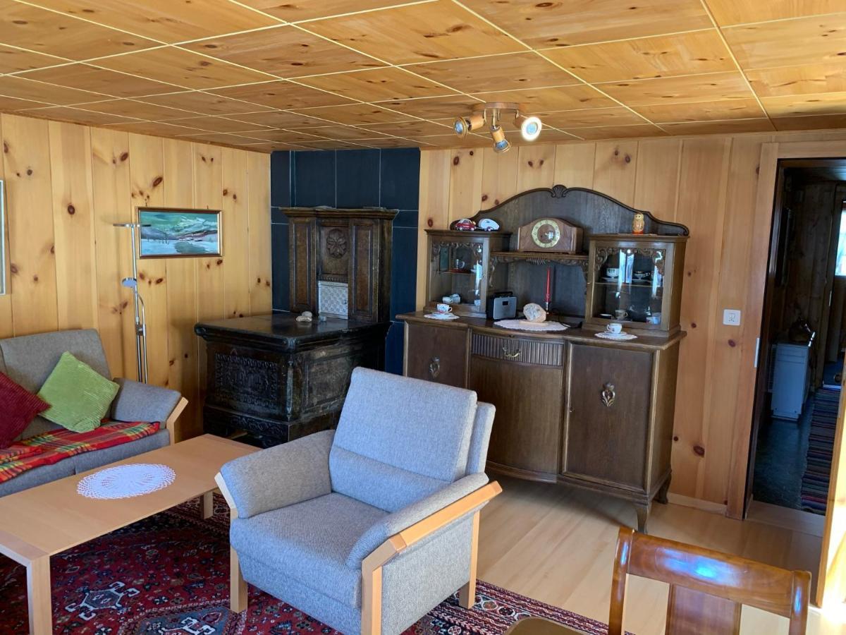 Casa Steilalva - Grosszuegiges Chalet Fuer Erholsamen Familienurlaub Surrein Eksteriør bilde