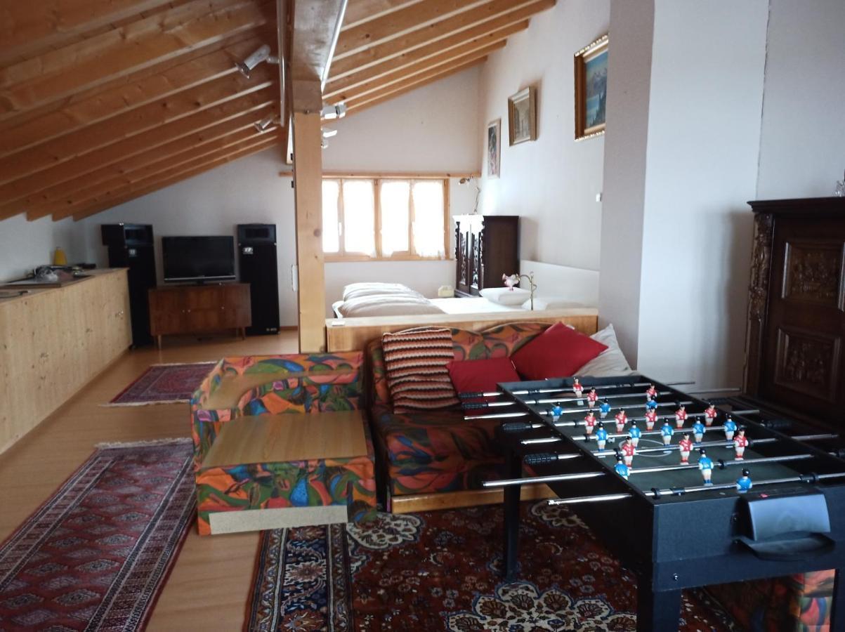 Casa Steilalva - Grosszuegiges Chalet Fuer Erholsamen Familienurlaub Surrein Eksteriør bilde