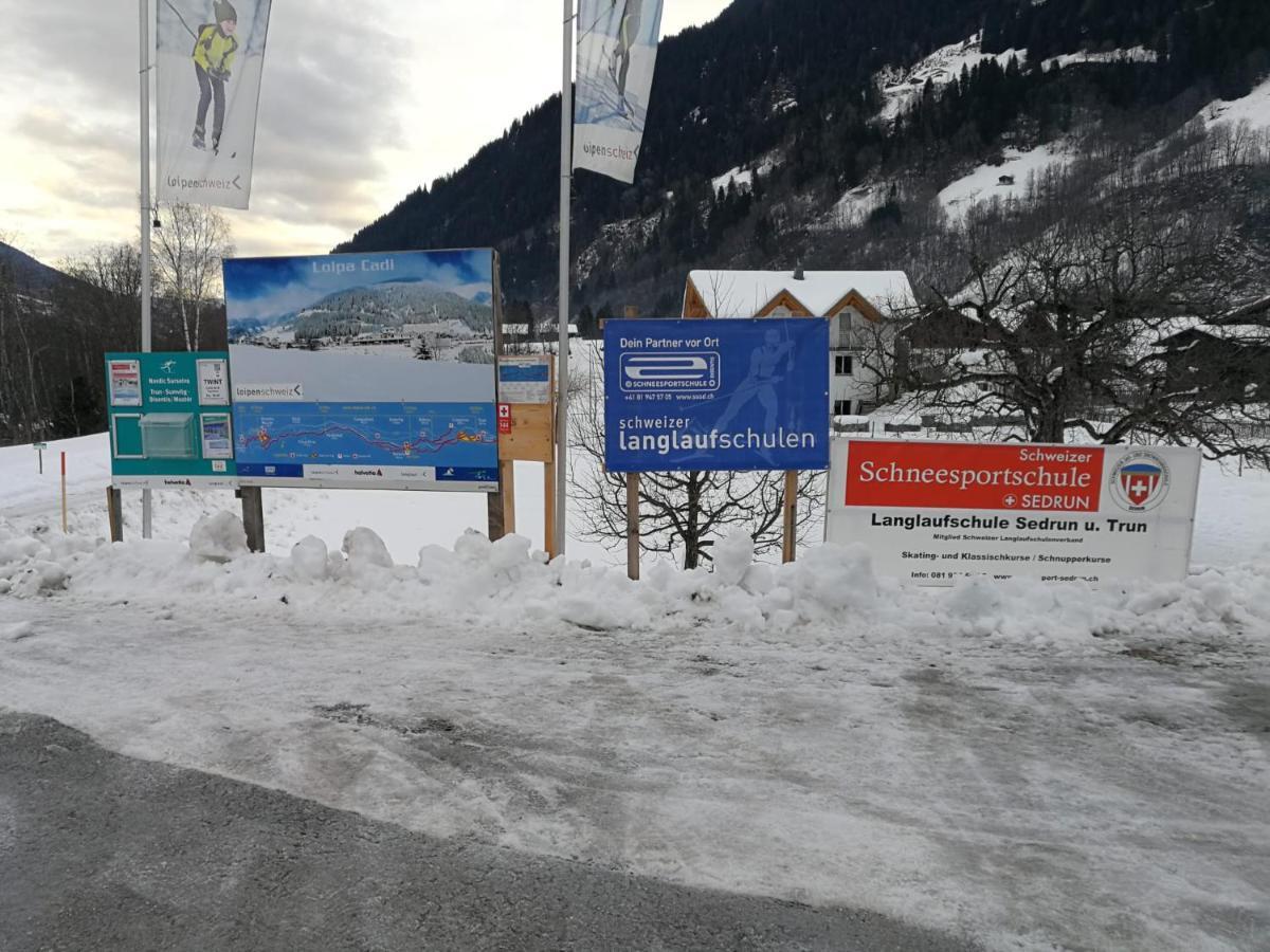 Casa Steilalva - Grosszuegiges Chalet Fuer Erholsamen Familienurlaub Surrein Eksteriør bilde